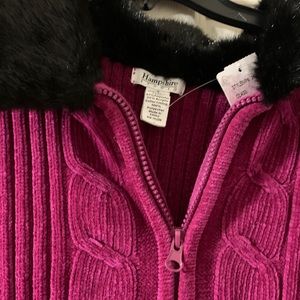 Sweater with zipper!